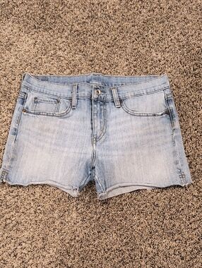 Levi's Light Wash Denim Jean Shorts